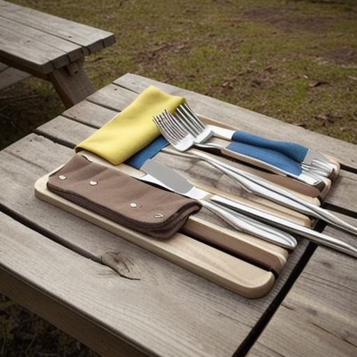 Afbeelding van Opvouwbare Campingbesteksets Maken: Eenvoudig Gids