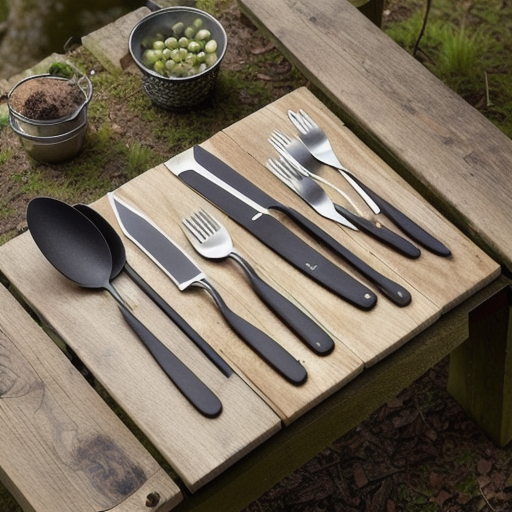 Afbeelding van Koop de beste opvouwbare campingbesteksets online