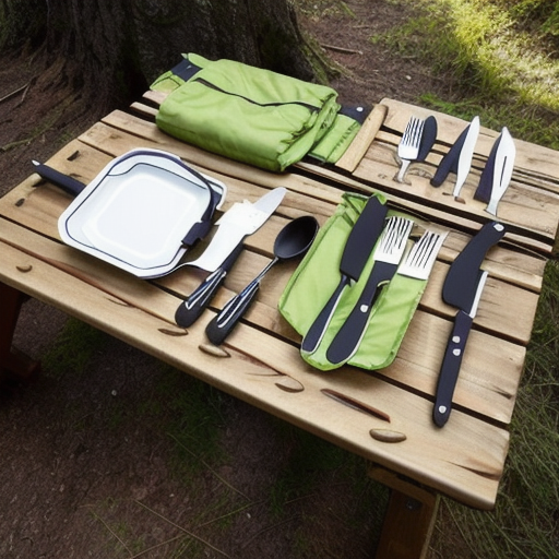 Afbeelding van Beste opvouwbare campingbesteksets voor jouw avontuur