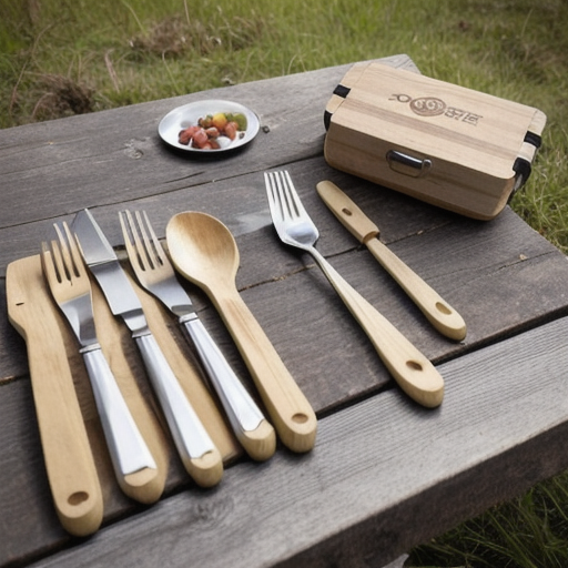 Afbeelding van Goedkoopste Opvouwbare Campingbesteksets voor Avonturiers