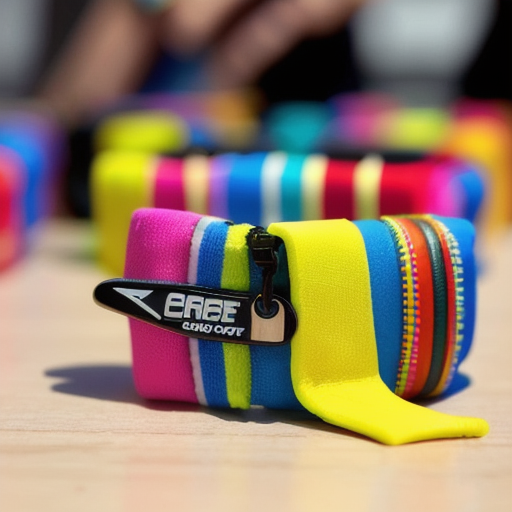 Afbeelding van Polsbandjes met rits: De perfecte oplossing voor evenementen