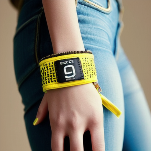 Afbeelding van Combineer polsbandjes met rits en accessoires moeiteloos