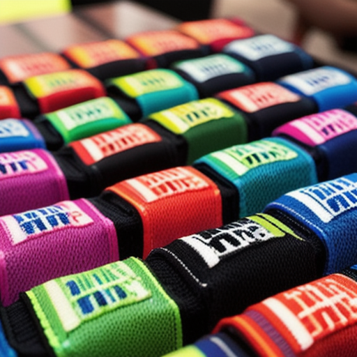 Afbeelding van Maak zelf polsbandjes met rits voor elk evenement