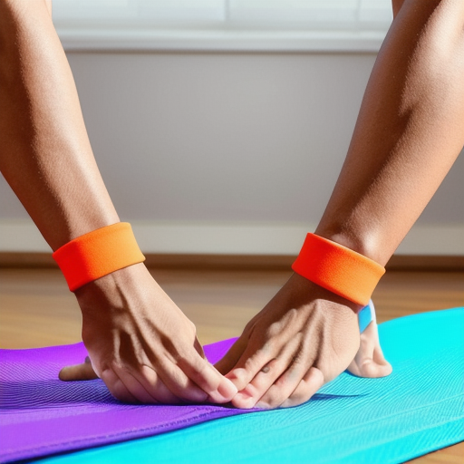 Afbeelding van Zweetbanden voor polsen: Verbeter je yoga-ervaring