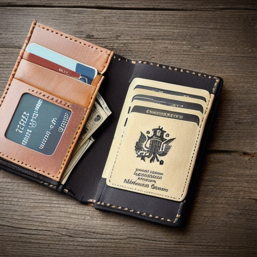 Afbeelding van Combineer opvouwbare reisportefeuilles met accessoires