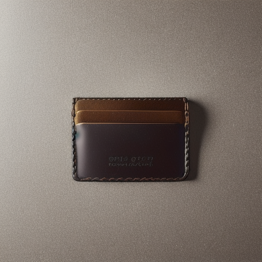 Afbeelding van Hoesjes voor bankpassen van leer: stijl en functionaliteit