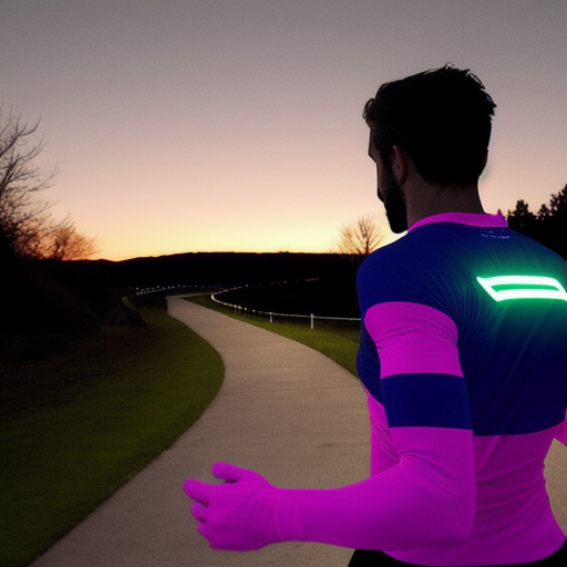 Afbeelding van Reflecterende sportarmbanden voor veilig hardlopen