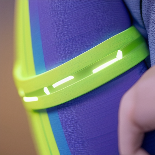 Afbeelding van Reflecterende sportarmbanden zelf maken voor evenementen