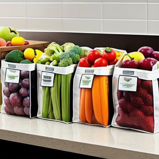 Afbeelding van Waterdichte opbergzakken voor voedselopslag: Tips en Voordelen