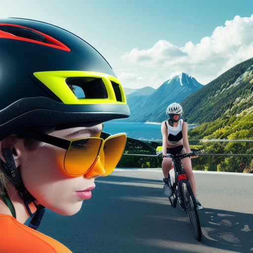 Afbeelding van Sportieve zonnebrillen en helmen: een perfecte combinatie?