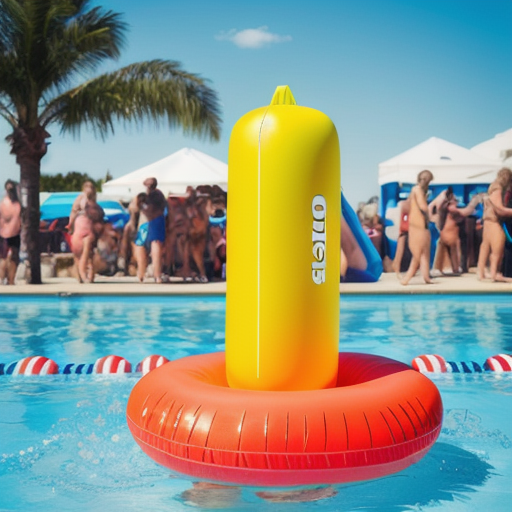 Afbeelding van Huur eenvoudig opblaasbare zwemboeien voor jouw evenement