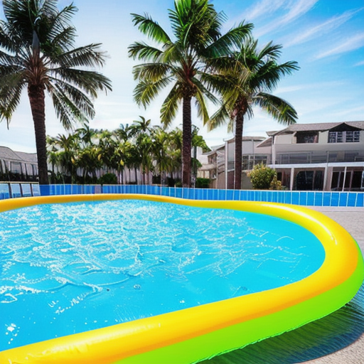 Afbeelding van Beste tips voor opblaasbare zwemboeien in het zwembad