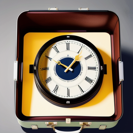 Afbeelding van Gebruik opvouwbare reisklokken voor optimale reistijd