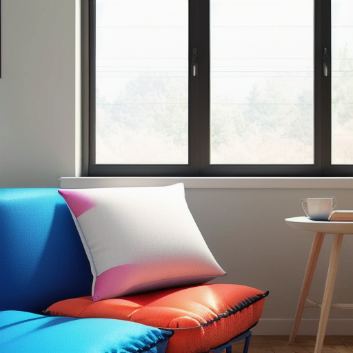 Afbeelding van Opblaasbare zitkussens: Comfort en gemak voor iedereen