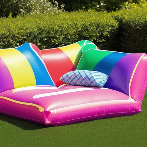 Afbeelding van Opblaasbare zitkussens: Gewichtscapaciteit onthuld