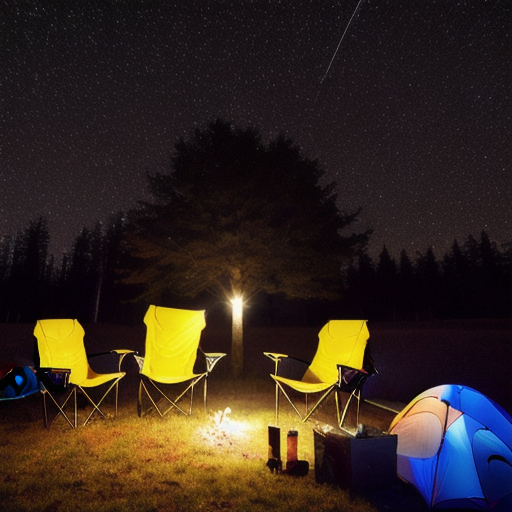 Afbeelding van Comfortabele opvouwbare kampeerstoelen voor elke avonturier