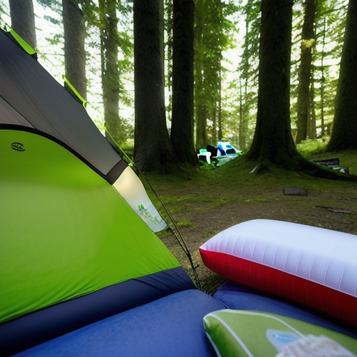 Afbeelding van Wat kost een comfortabel opblaasbaar kampeerkussen?