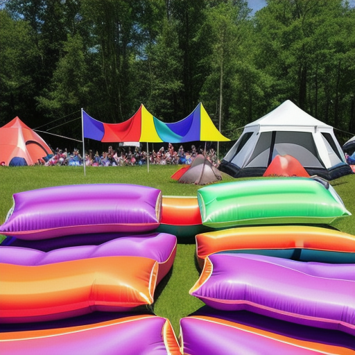 Afbeelding van Kies het Beste Opblaasbare Kampeerkussen voor Festivals