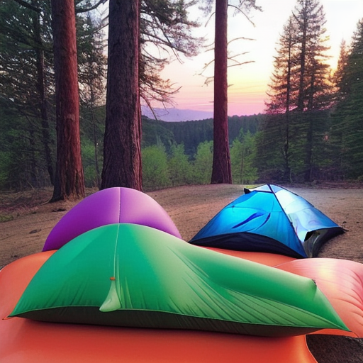 Afbeelding van Goedkoopste opblaasbare kampeerkussens voor studenten