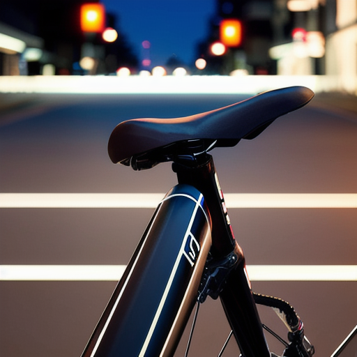 Afbeelding van Reflecterende Fietszadels: Veilig en Trendy Fietsen