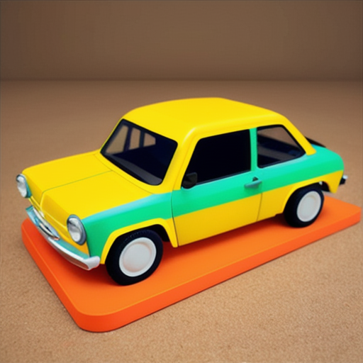 Afbeelding van Maak Zelf Plastic Auto Speelsets voor Kinderen