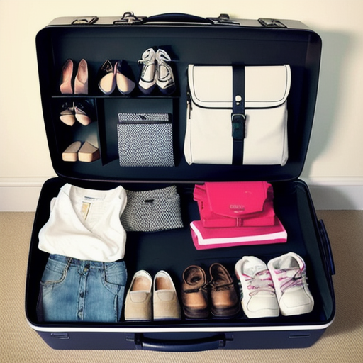 Afbeelding van Maak je leven gemakkelijker met opvouwbare kofferorganizers