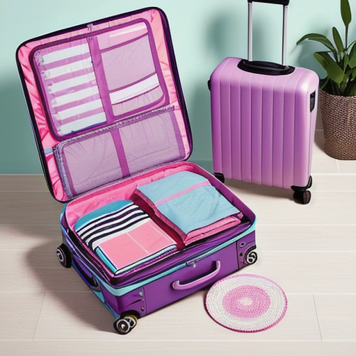 Afbeelding van Gebruik opvouwbare kofferorganizers voor efficiëntie