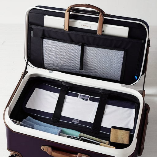 Afbeelding van Veiligheid van opvouwbare kofferorganizers voor kinderen