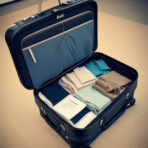 Afbeelding van Top opvouwbare kofferorganizers voor korte vakanties