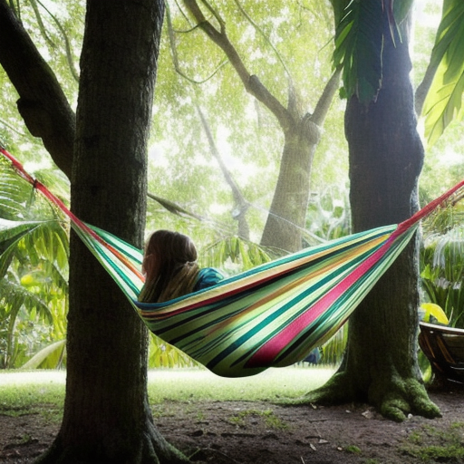Afbeelding van Maak je eigen reishangmatten voor de tuin
