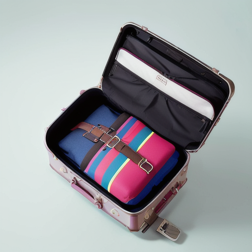 Afbeelding van Kofferriemen met slot: Veiligheid voorop bij reizen