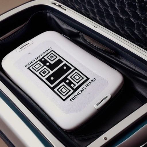 Afbeelding van Beste bagagelabels met QR-code voor reizigers