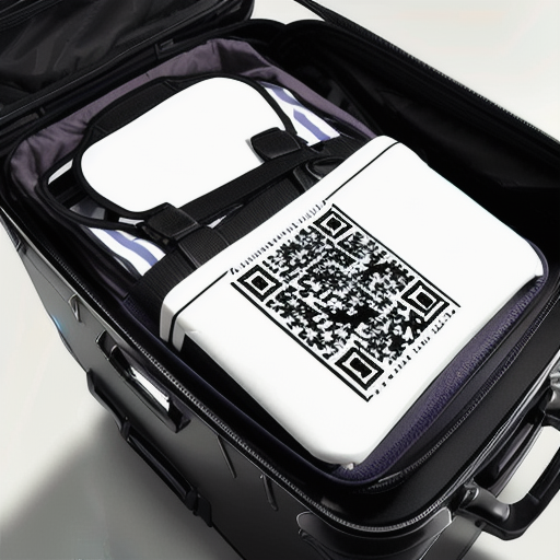 Afbeelding van Beste bagagelabels met QR-code voor veilig reizen