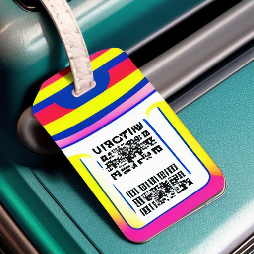 Afbeelding van Maak eenvoudig bagagelabels met QR-code voor reizen
