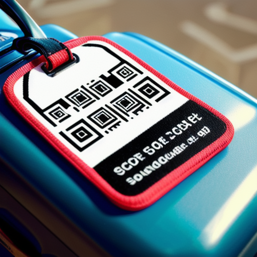 Afbeelding van Goedkoopste bagagelabels met QR-code voor elk budget