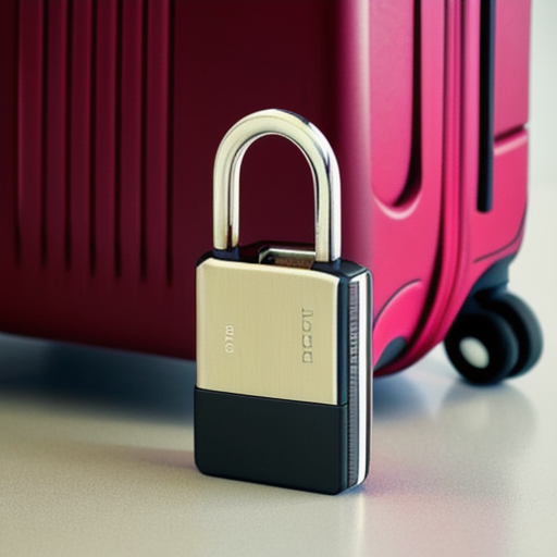 Afbeelding van Maak eenvoudig opvouwbare koffersloten voor veiligheid