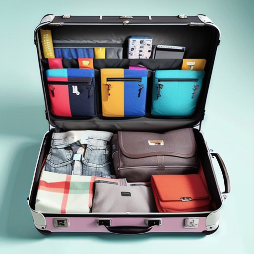 Afbeelding van Kofferorganizer sets: de slimme keuze voor reizigers