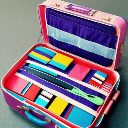 Afbeelding van Kofferorganizer sets: Het ultieme overzicht voor efficiënt reizen