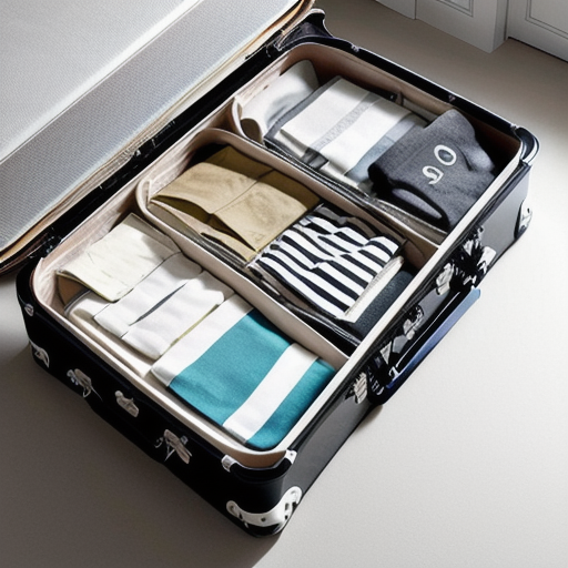 Afbeelding van Kofferorganizer Sets: De Perfecte Vakantiebuddy