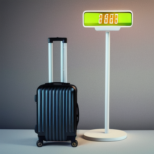 Afbeelding van Koffer gewichtsmeters: Tijdsbesparing en gebruiksgemak