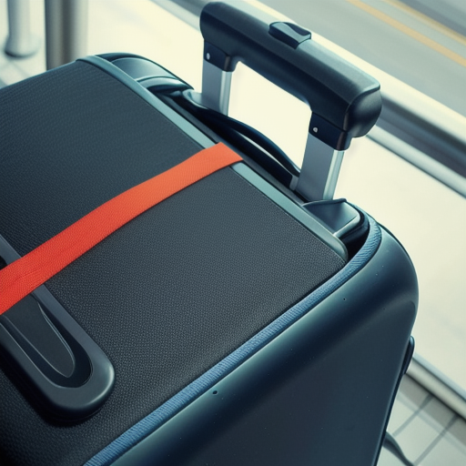 Afbeelding van Opvouwbare kofferriemen: een slimme investering voor reizigers
