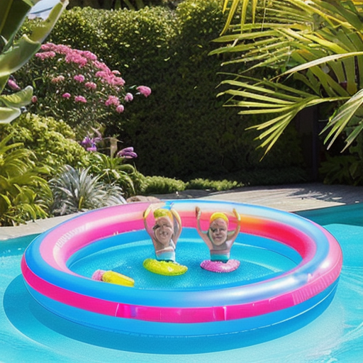 Afbeelding van Ontdek hoe opblaasbare kinderzwembanden werken