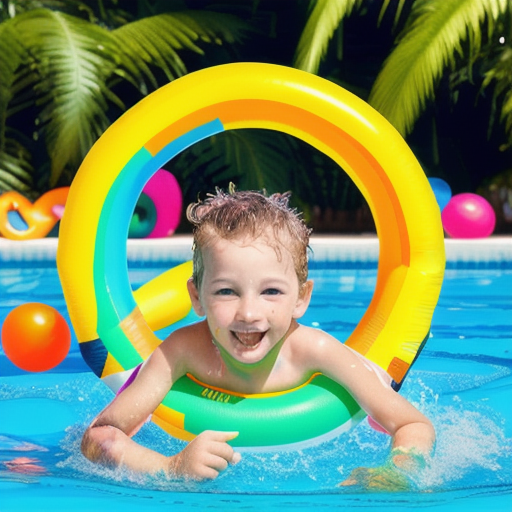 Afbeelding van Opblaasbare kinderzwembanden van goede kwaliteit kopen