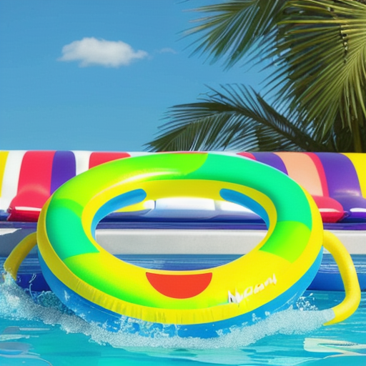 Afbeelding van Opblaasbare kinderzwembanden: veilig & leuk voor kids