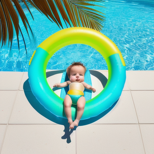 Afbeelding van Opblaasbare kinderzwembanden voor baby's: wat je moet weten