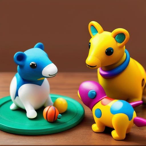 Afbeelding van Maak je eigen plastic speelgoeddieren eenvoudig thuis