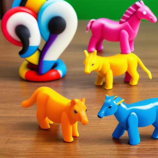 Afbeelding van Ontdek de voordelen van plastic speelgoeddieren sets