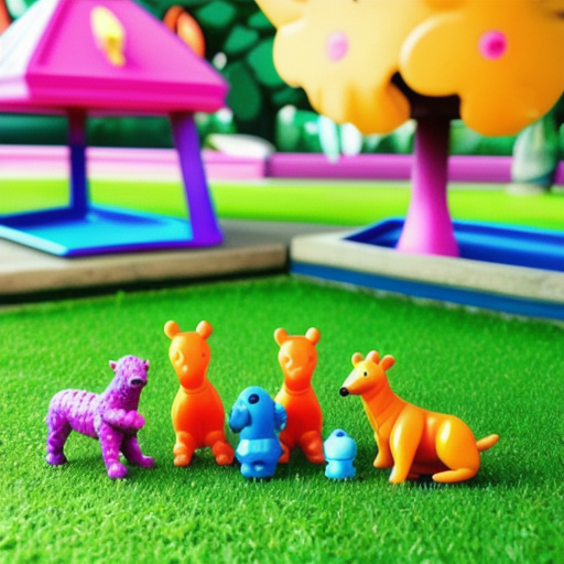 Afbeelding van Beste plastic speelgoeddieren sets voor buiten spelen