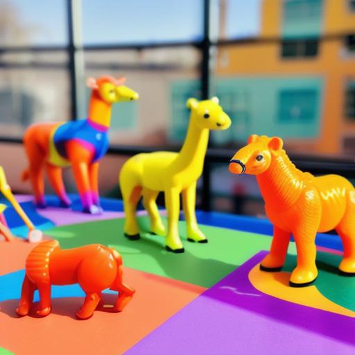 Afbeelding van Educatieve voordelen van plastic speelgoeddieren sets