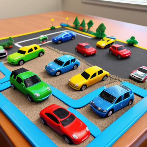 Afbeelding van Maak je eigen plastic auto speelsets: een gids